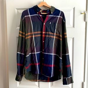 Barbour mens causal button down shirt